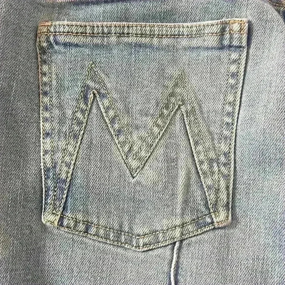 Marc Jacobs Vintage Y2K Light Wash Denim Bootcut Jeans w/ Seam Detail Women’s 10 - Picture 4 of 10
